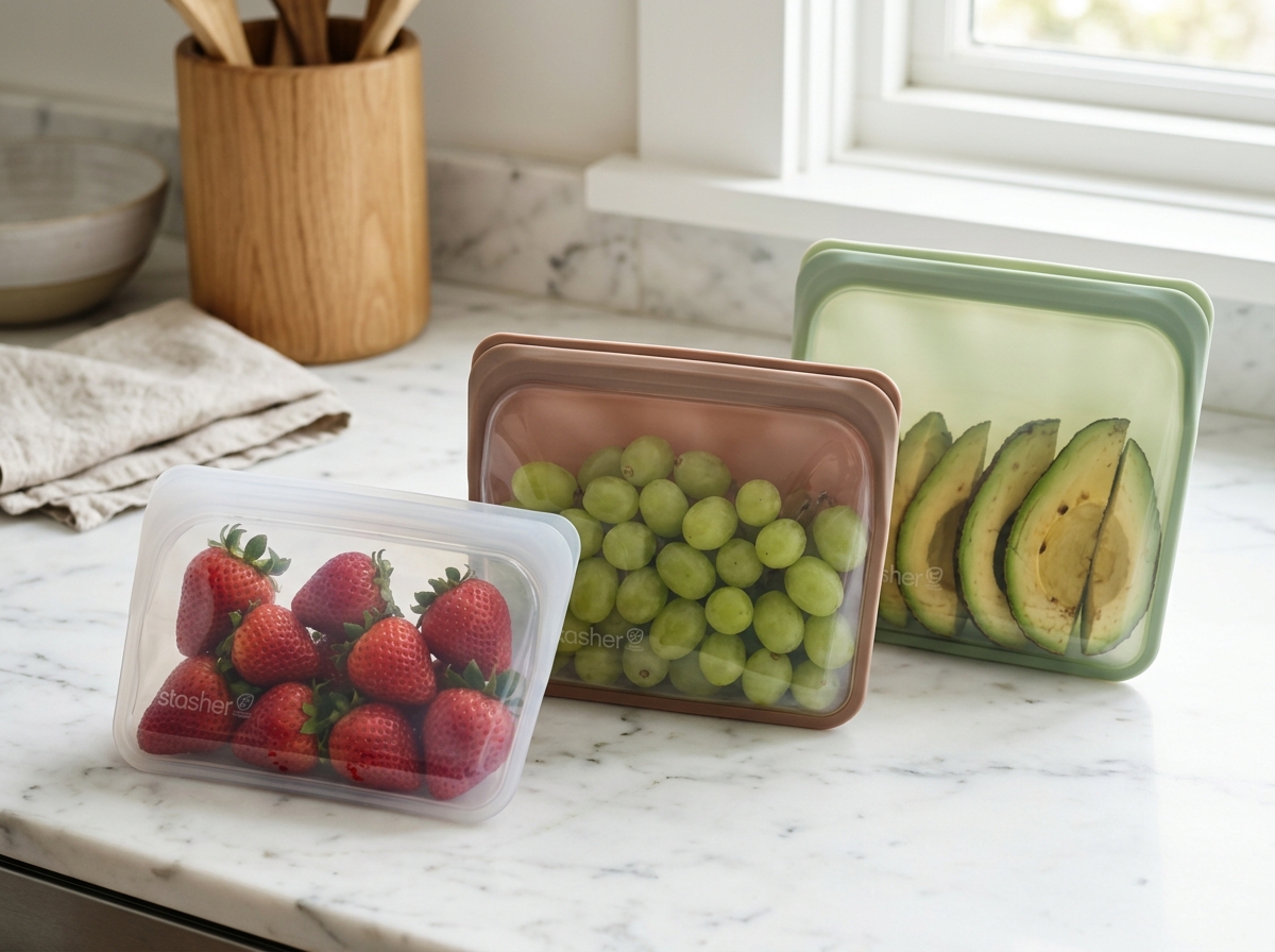 Stasher Platinum Silicone Food Bags (Bundle)